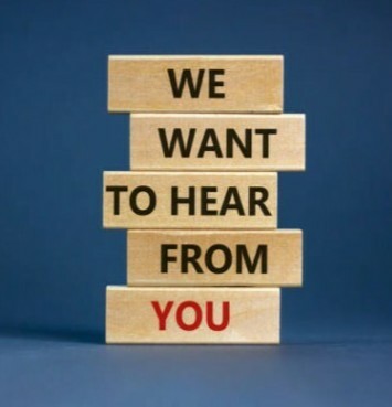 WeWantToHearFromYou